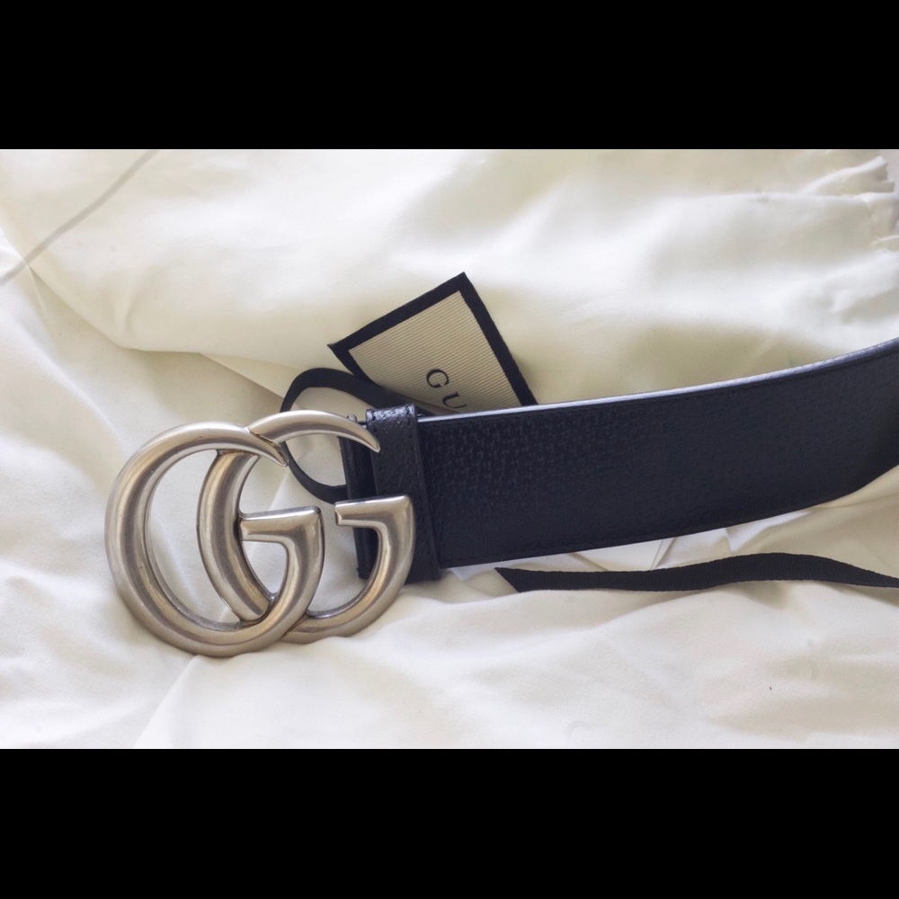 AUTHENTIC Double gg Gucci belt